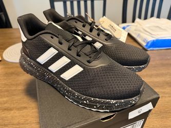 Adidas Black Running Sneakers with Tags