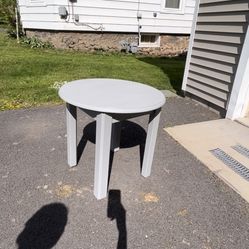 Grey End Table 