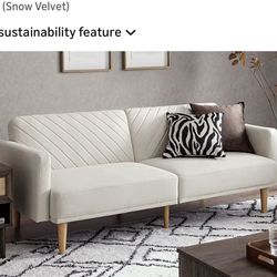 Upholstered Sofa couch/bed