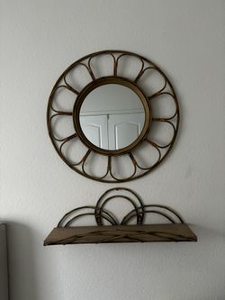 Mirror And Shelf