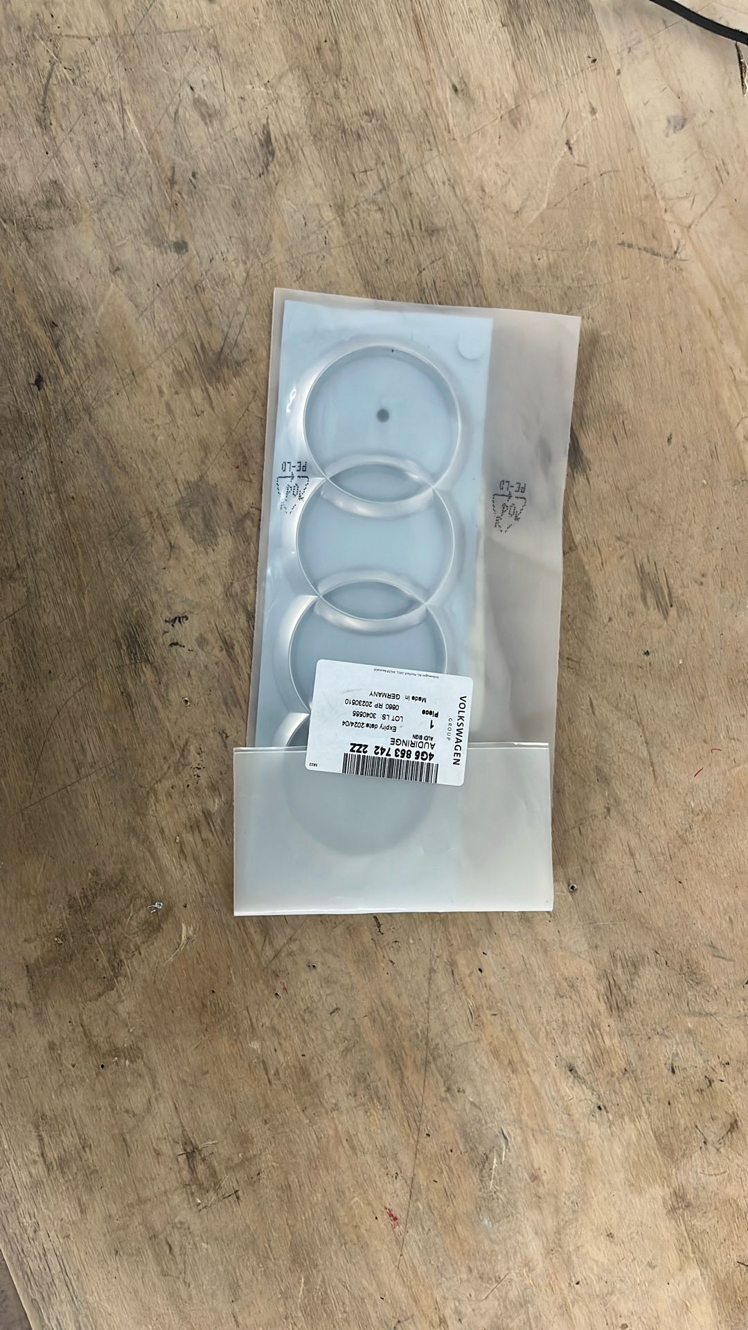 2018 Audi S4 Trunk Emblem