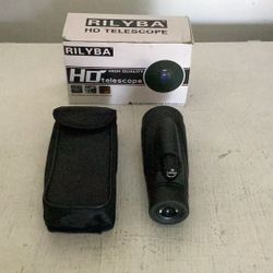 Brand New 12x50 HD Rilyba Monocular Telescope 