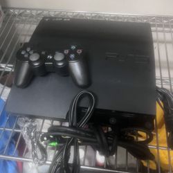 PS3 Slim 320 Gig W Control