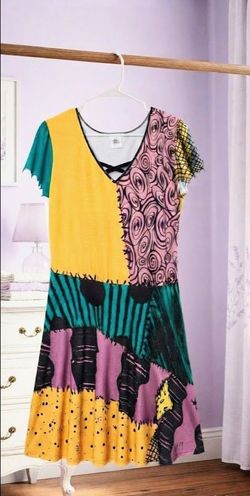 The Nightmare Before Christmas Sally Patchwork Dress – Size 1X