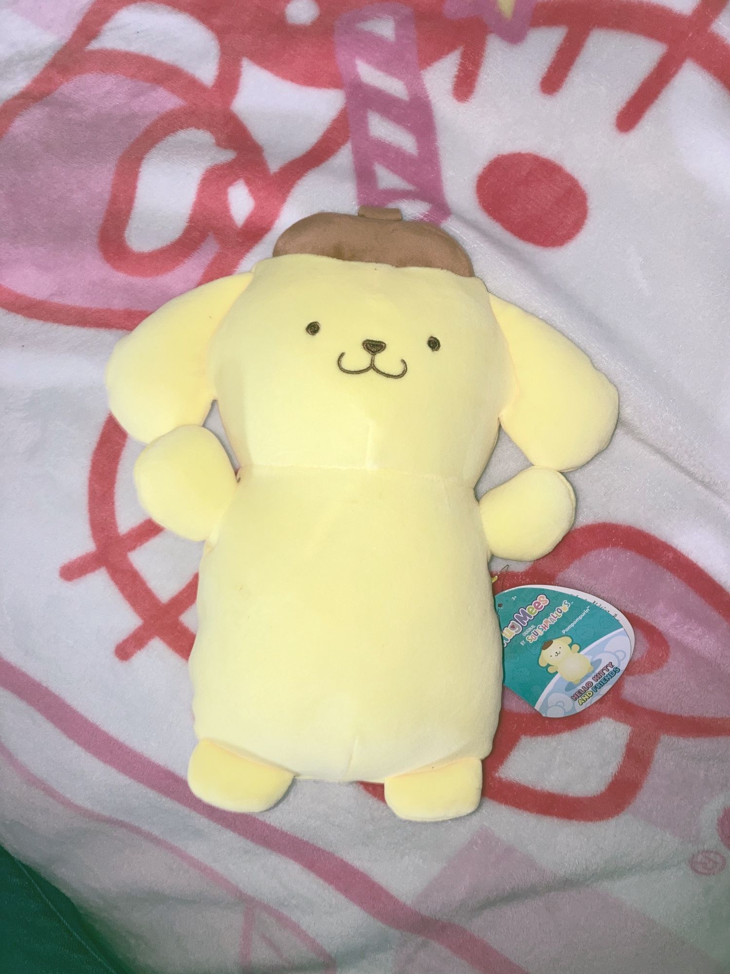 Squishmallow Pompompurin Plushie (Sanrio)