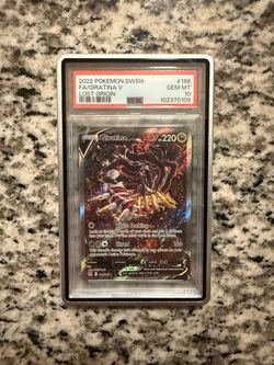 Pokemon Lost Origin Giratina V Alt Art PSA 10 (FS/FT)