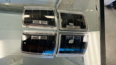 Smoked Corner Light Lenses Set of 4