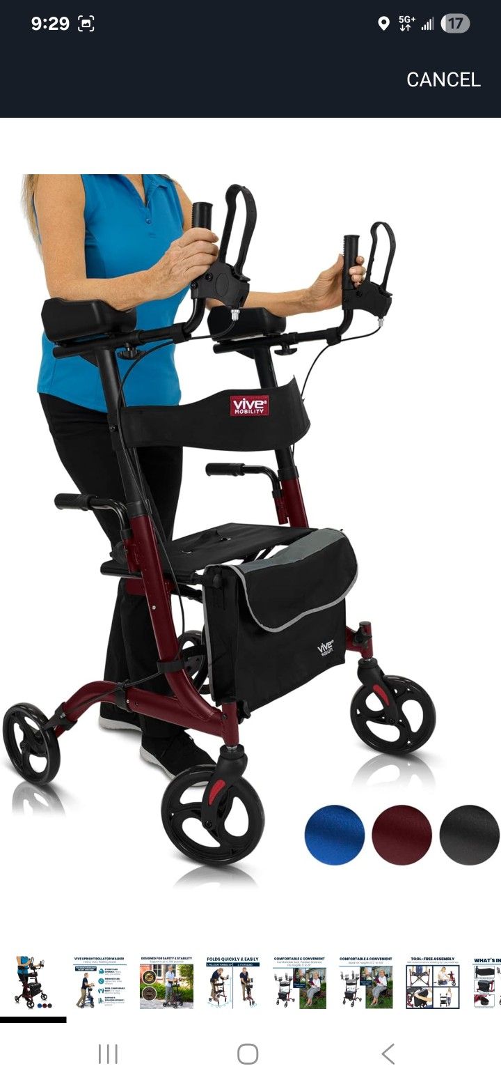 Like New Walker And DOZENS MORE ITEMS POSTED HERE