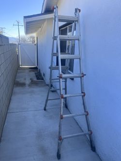 A Ladder. Heavy Duty aluminum.
