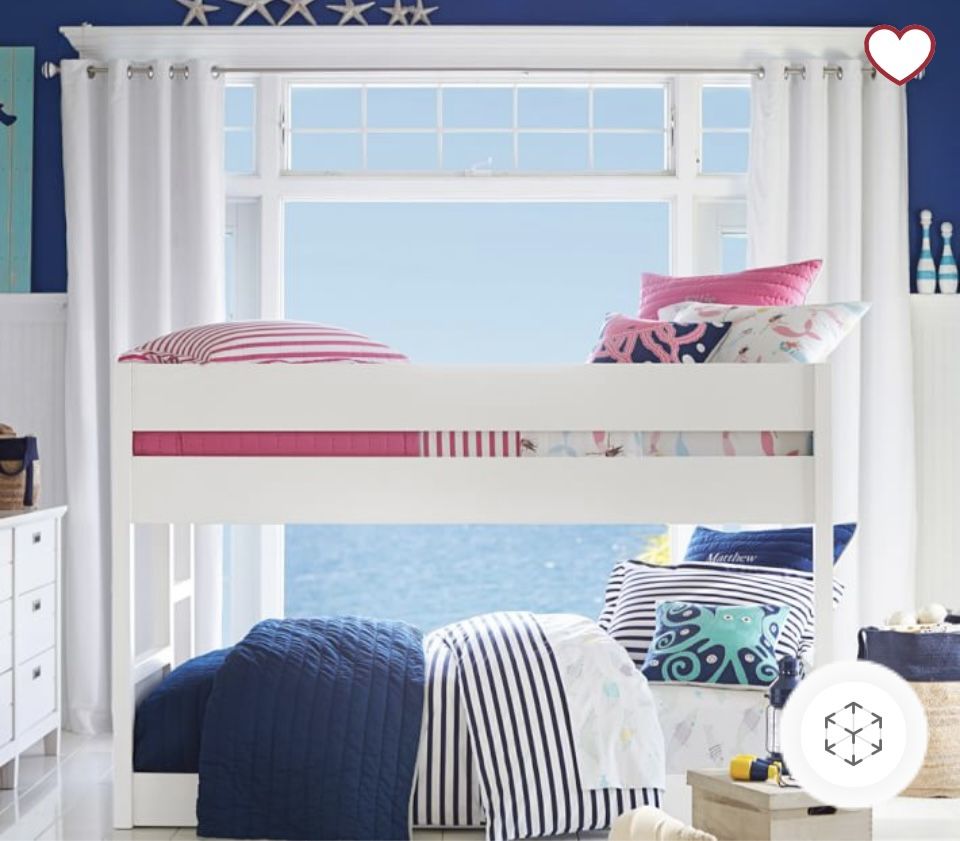 Pottery Barn Camden TwinoverTwin Bed WITH Mattresses for Sale in