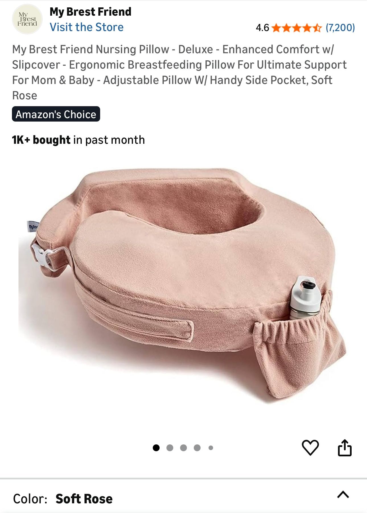 My Breast friend Nursing Pillow Breastfeeding