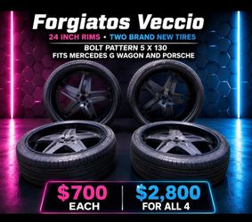 Forgiatos Veccio Rims and Tires