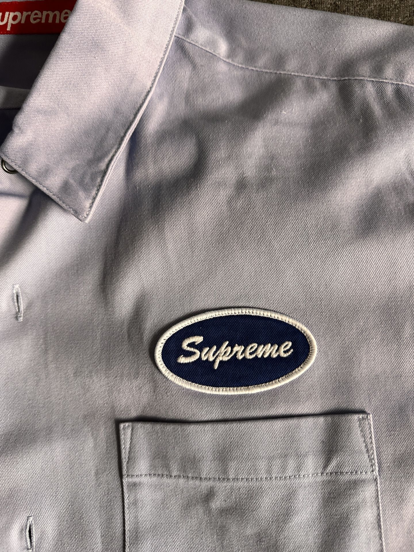Supreme work shirt stussy Sherpa Jacket 