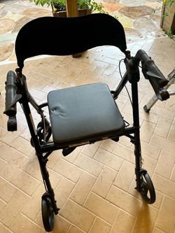 Lifestyle Mobility Aids 4 Wheel Rollator Walker