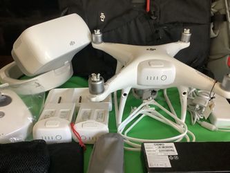 DJI Phantom 4 Pro Complete Set Plus DJI Google Plus Bag pack-NEW/NEVER USED
