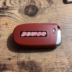 Dodge SRT Demon Red Key (Shell Only)