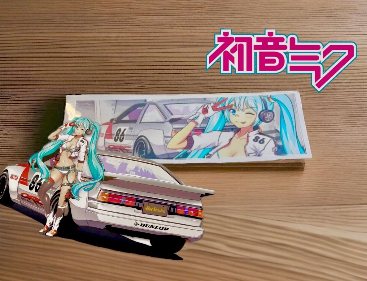 Hatsune Miku Mechanic Decal Sticker