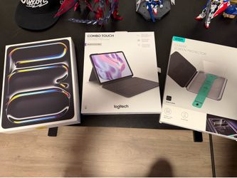 iPad Pro M4 13” low battery cycles 100%bh 512gb