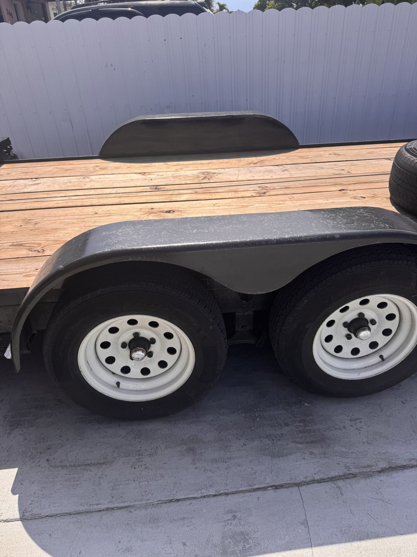 Trayler Nuevo 16 X6 Con Winche Nuevo precio De Venta 3000 Madera Tratadas Nueva Doble Eje