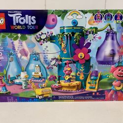 LEGO Trolls World Tour Pop Village Celebration Set, Unopened.