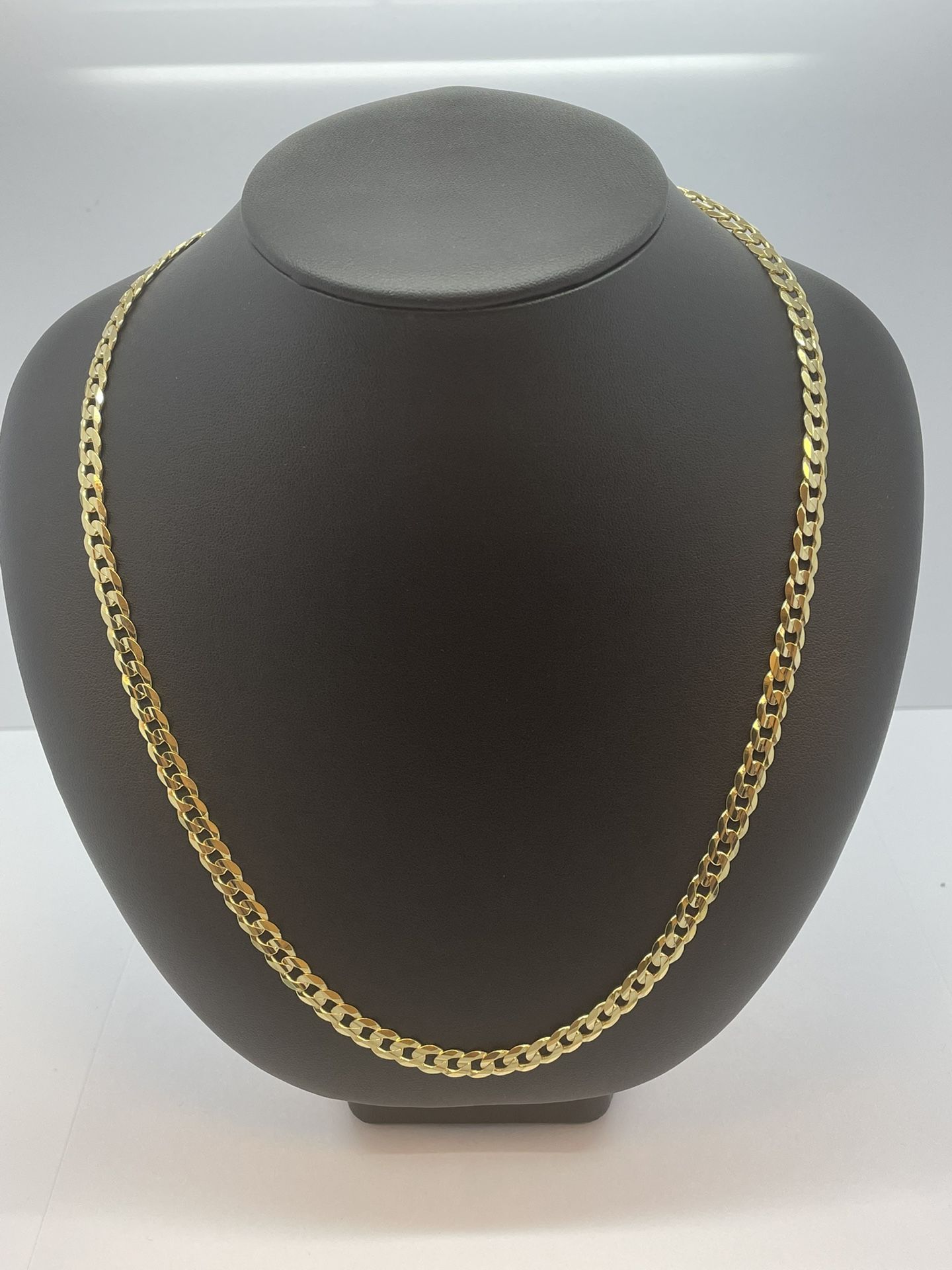 14K Gold Cuban Chain.
