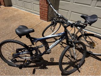 Need gone soon 2 Bikes for Sale – Hybrid Cruiser + Full Suspension MTB (Both Ride Ready)
