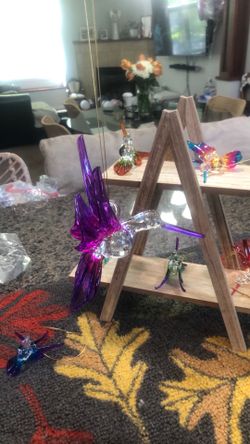 Chupa rosas de cristal