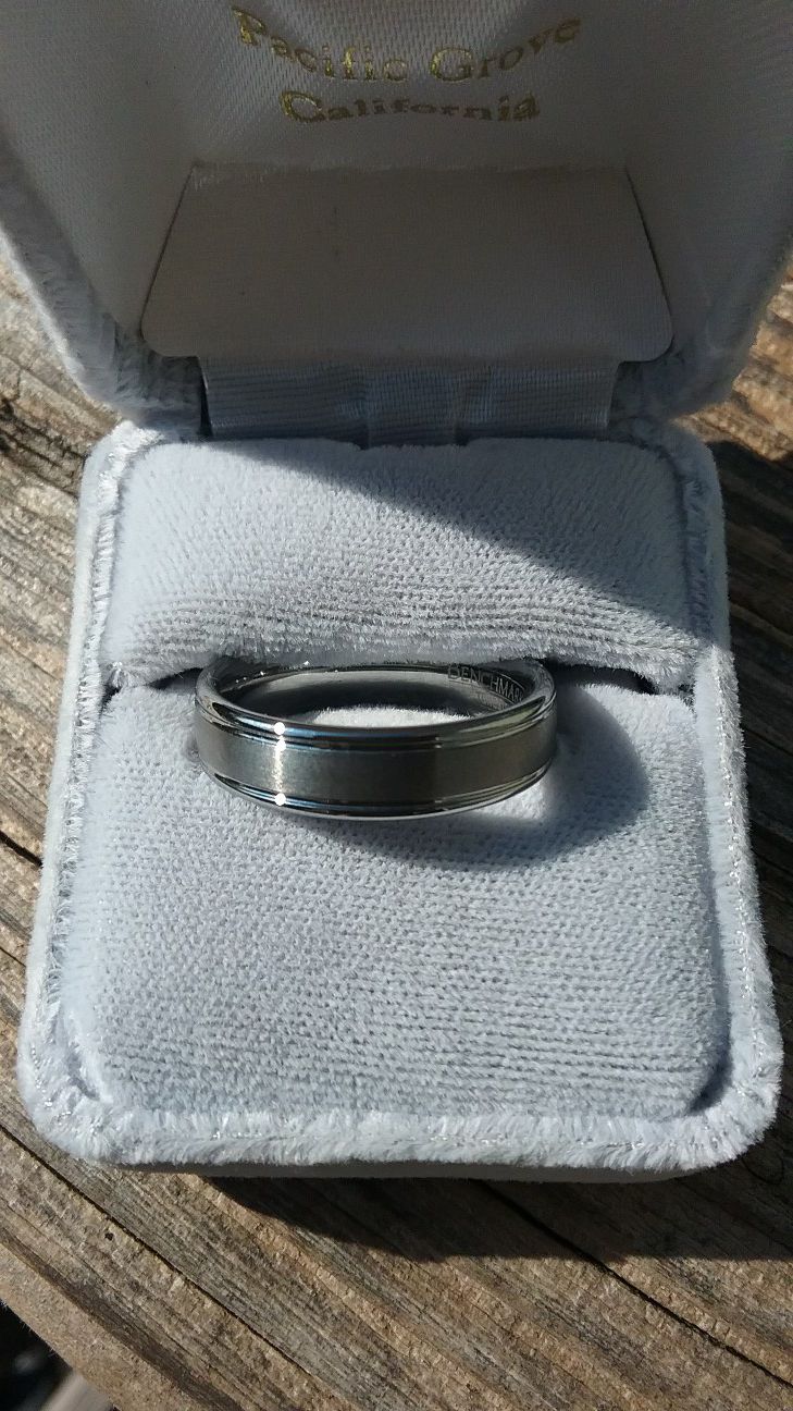 New Benchmark Tungsten Ring! Comes with Certificate 