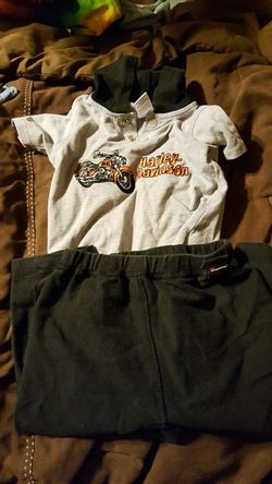 18m Harley hoodie w/ reversible sweats