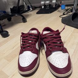 Nike Dunk Low Team Reds Size 10.5