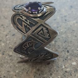 JW Toadlena sterling women's cuffling