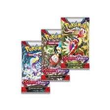 Three Pokémon scarlet violet pack