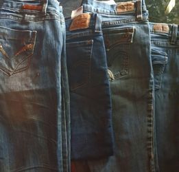 Lot of 4 Women's Denim Jeans