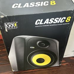 KRK Classic 8 Scott Storch Powered Studio Monitor 