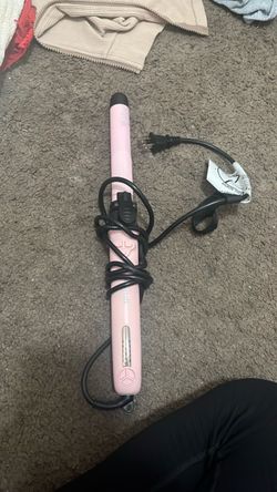 WavyTalk Automatic Pink Curling Iron with Cord
