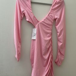 Small Sexy Woman’s Pink Dress - New With Tags 