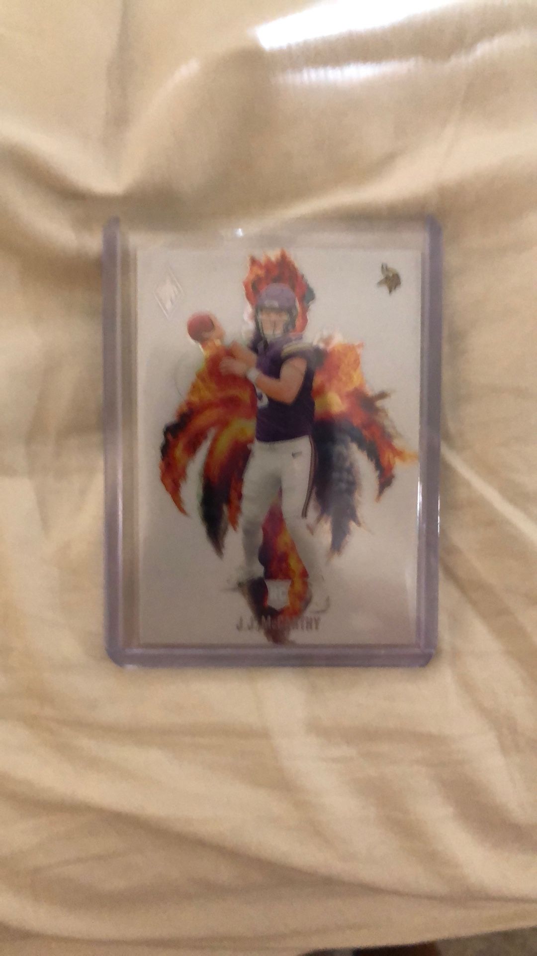 2024 Panini Phoenix JJ McCarthy Color Blast Card