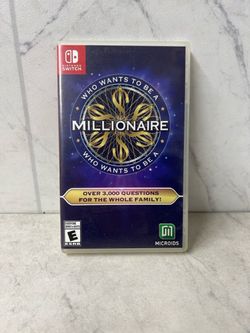 NINTENDO WHO WANTS TO BE A MILLIONAIRE SWITCH (PO1017907)