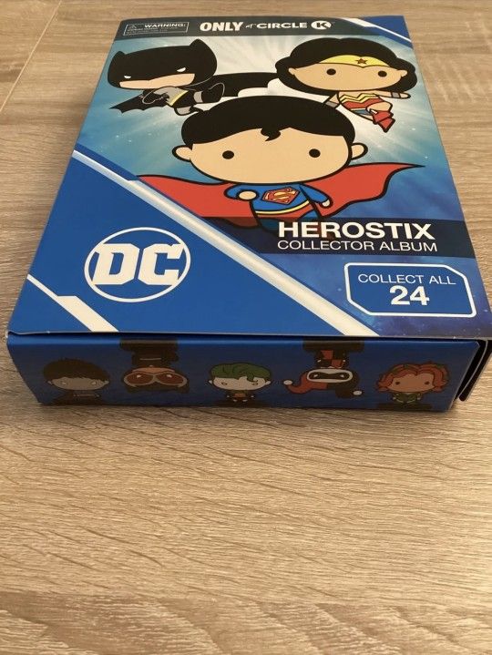 DC Herostix Complete set of 24 from Circle K