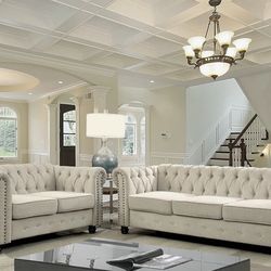 Three seater sofa & a two seater loveseat – Brand New Sealed