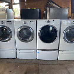 Appliances washers dryers freezers