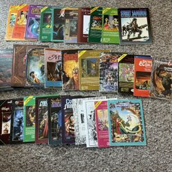 Dozens Of Vintage Dungeons & Dragons And Other RPG Books/Guides