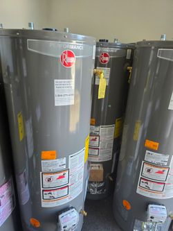 New Water Heater Rheem