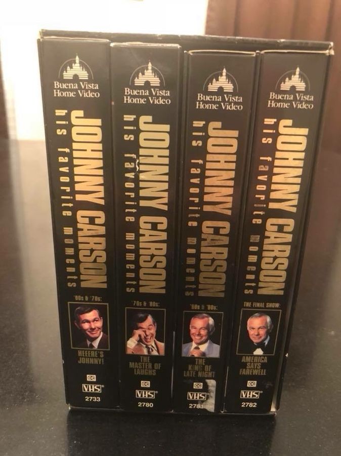 JOHNNY CARSON VHS COMEDY COLLECTION