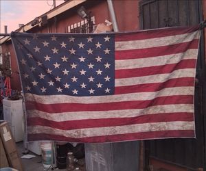 American Flag, 4th of July, 80"×60"