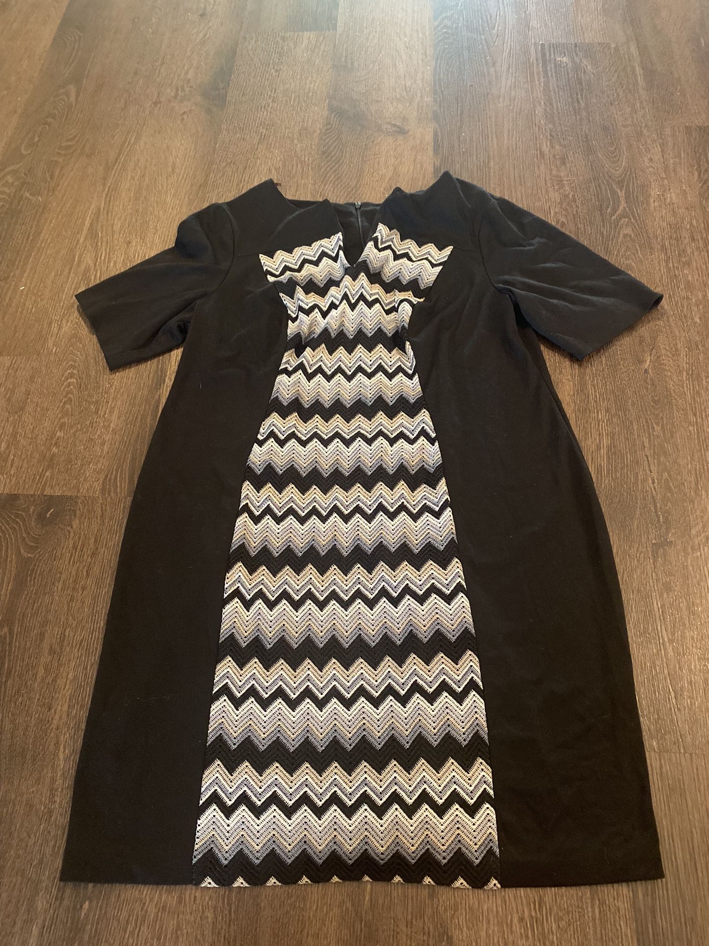 Womans Black Dress Size 18 By Connected Apparel #5