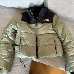 Women’s Small The North Face Cropped 700 Retro Nuptse Puffer