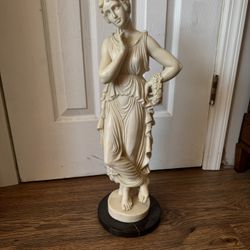 Marble Base Statue