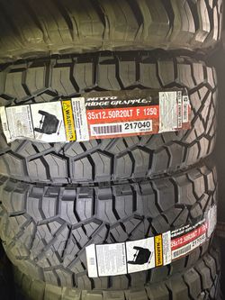 35x12.50R20LT NITTO RIDGE GRAPPLER