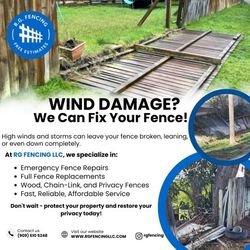 White Vinyl Fence
